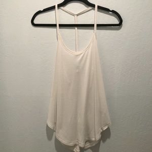 Free People basic white tank